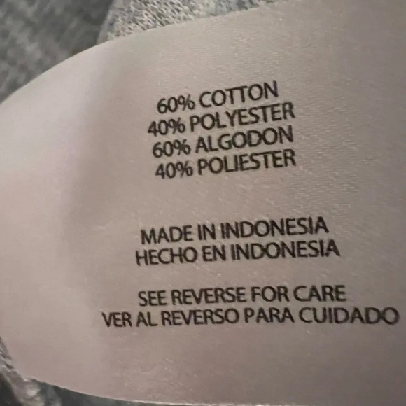 Orvis,XL, ribbed heather gray maple leaf accents 1/4 zip knit Sweater￼￼ - Picture 10 of 10